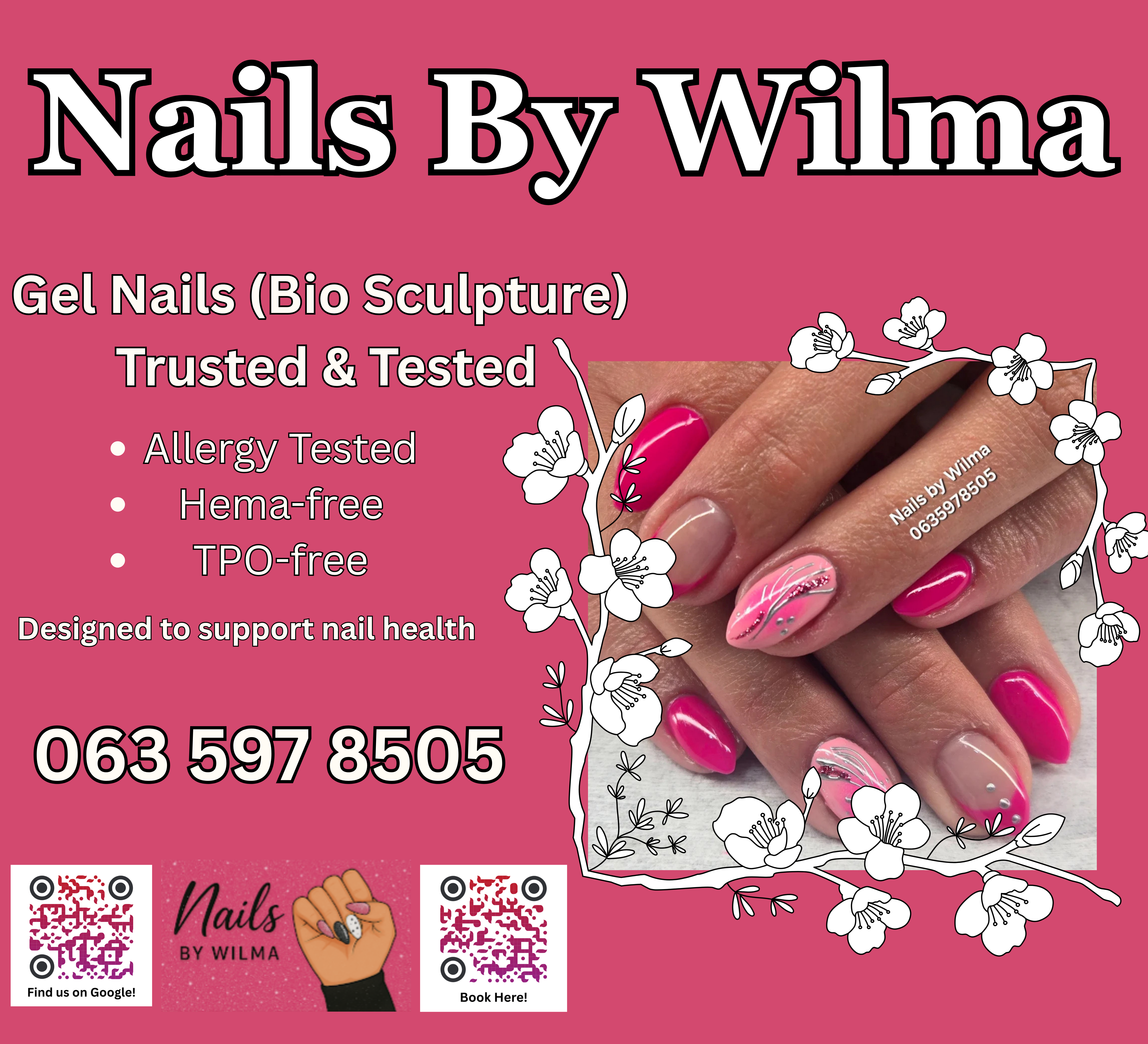 Nails by Wilma Poster